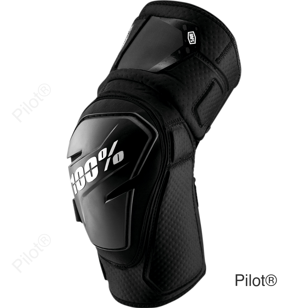 Fortis Knee Guards - Black - L/XL