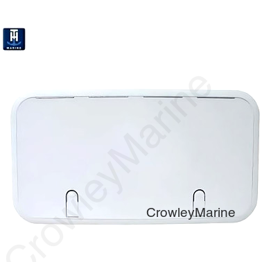 13" x 24" Hatch, Polar White