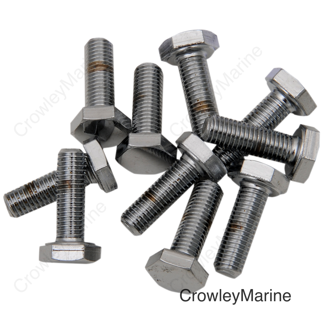 1/4"-28 X 7/8 CHR HEX HD