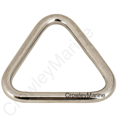 Stainless Steel TRIANGLE RING 1/4"X1-1/2" (191943)