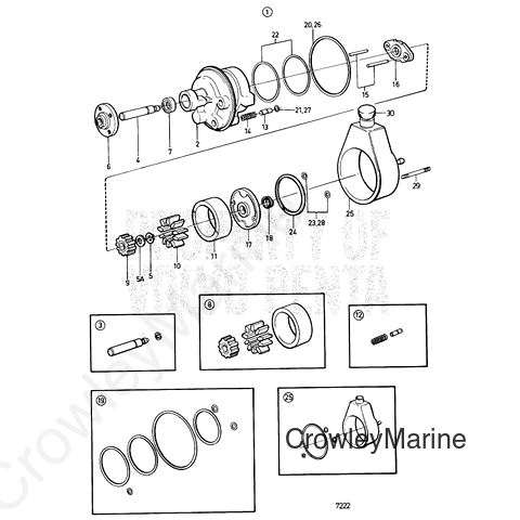Sealing Ring Kit(V2) - Volvo Penta (273881)
