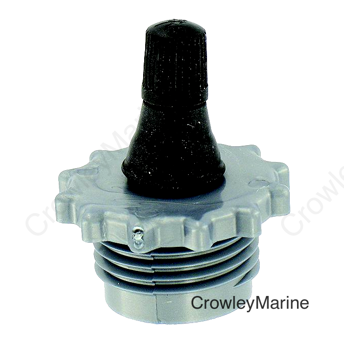 Valterra Blow Out Plug, Gray Plastic w/Valve