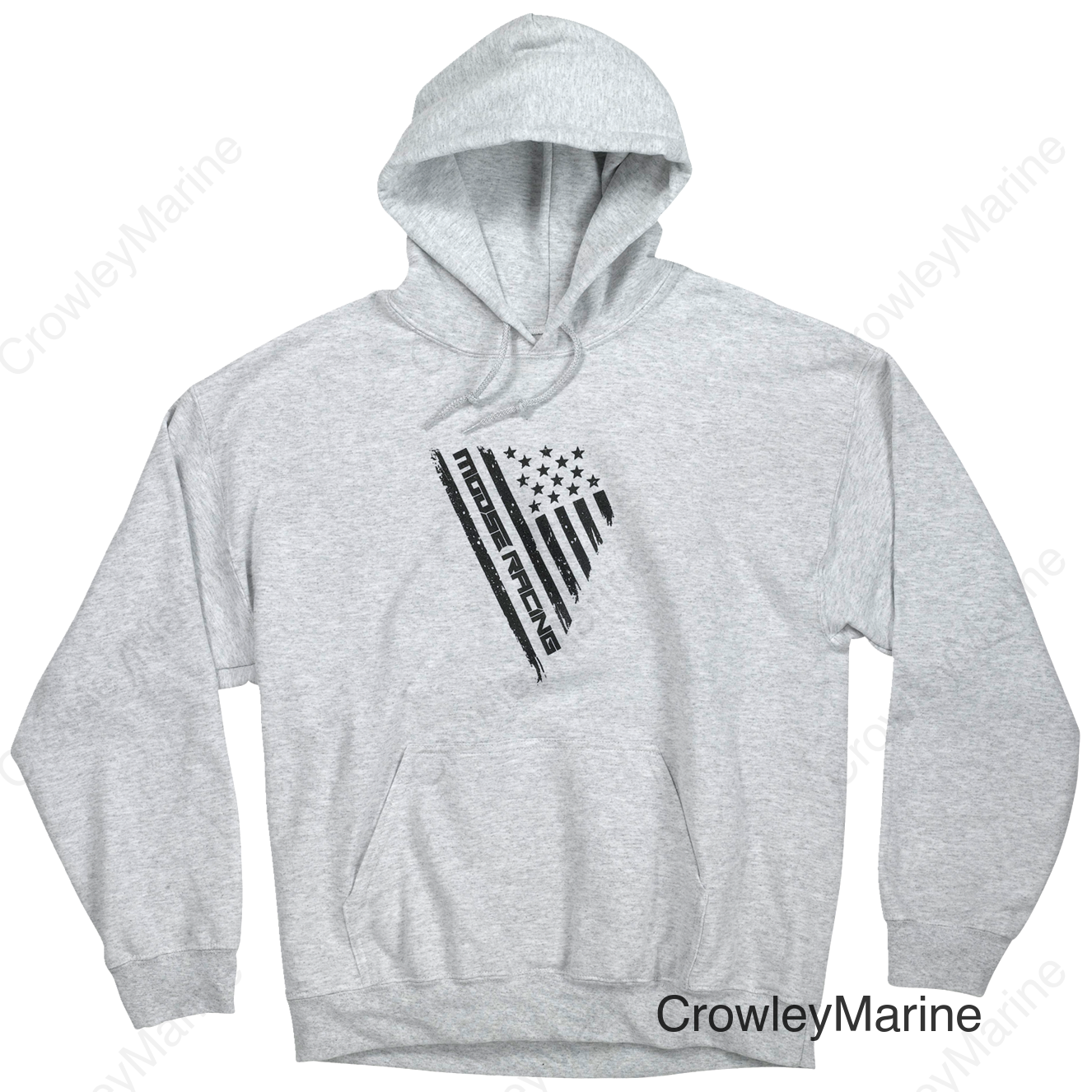 HOODY SALUTE ASH S