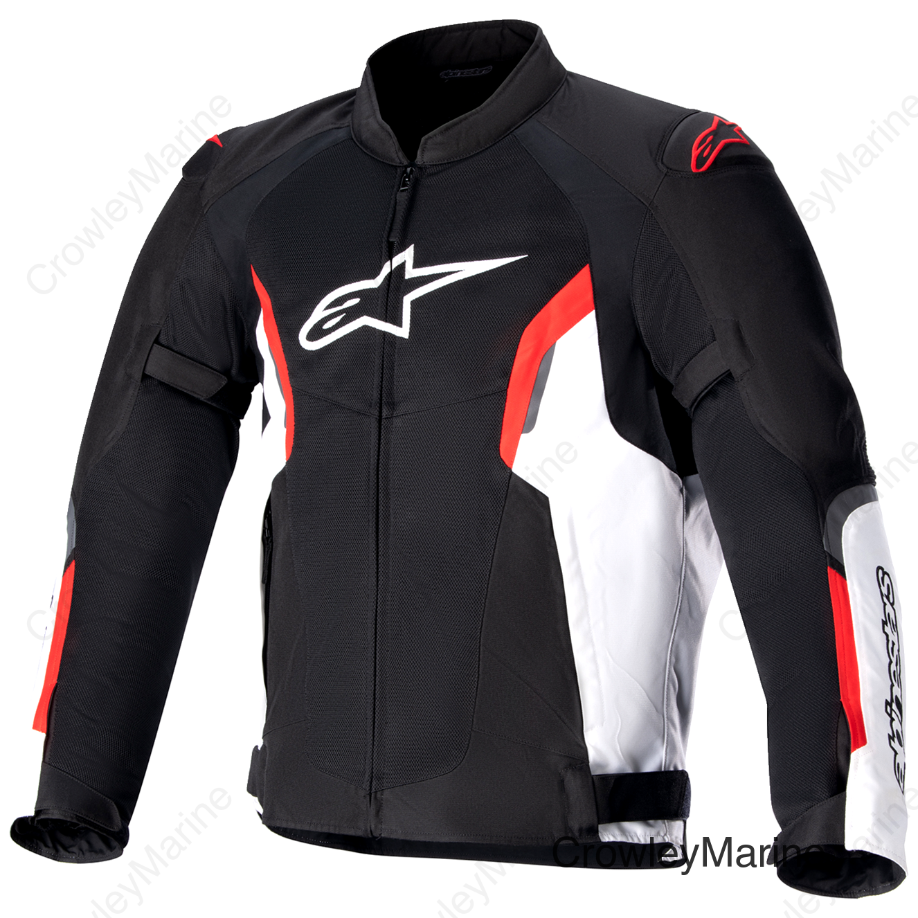 AST v2 Air Jacket - Black/White/Red - Small