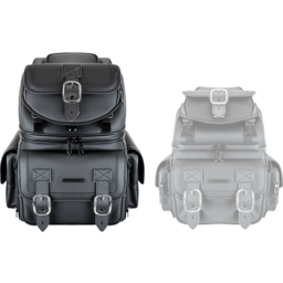 BR3400D Sissy Bar Bag - Black thumbnail-1