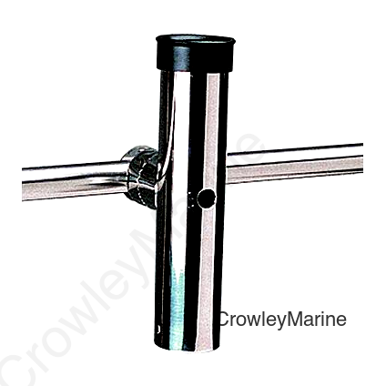 SeaDog 327175 Rail Mount 9" Rod Holder | Fits 7/8" to 1" Tubing