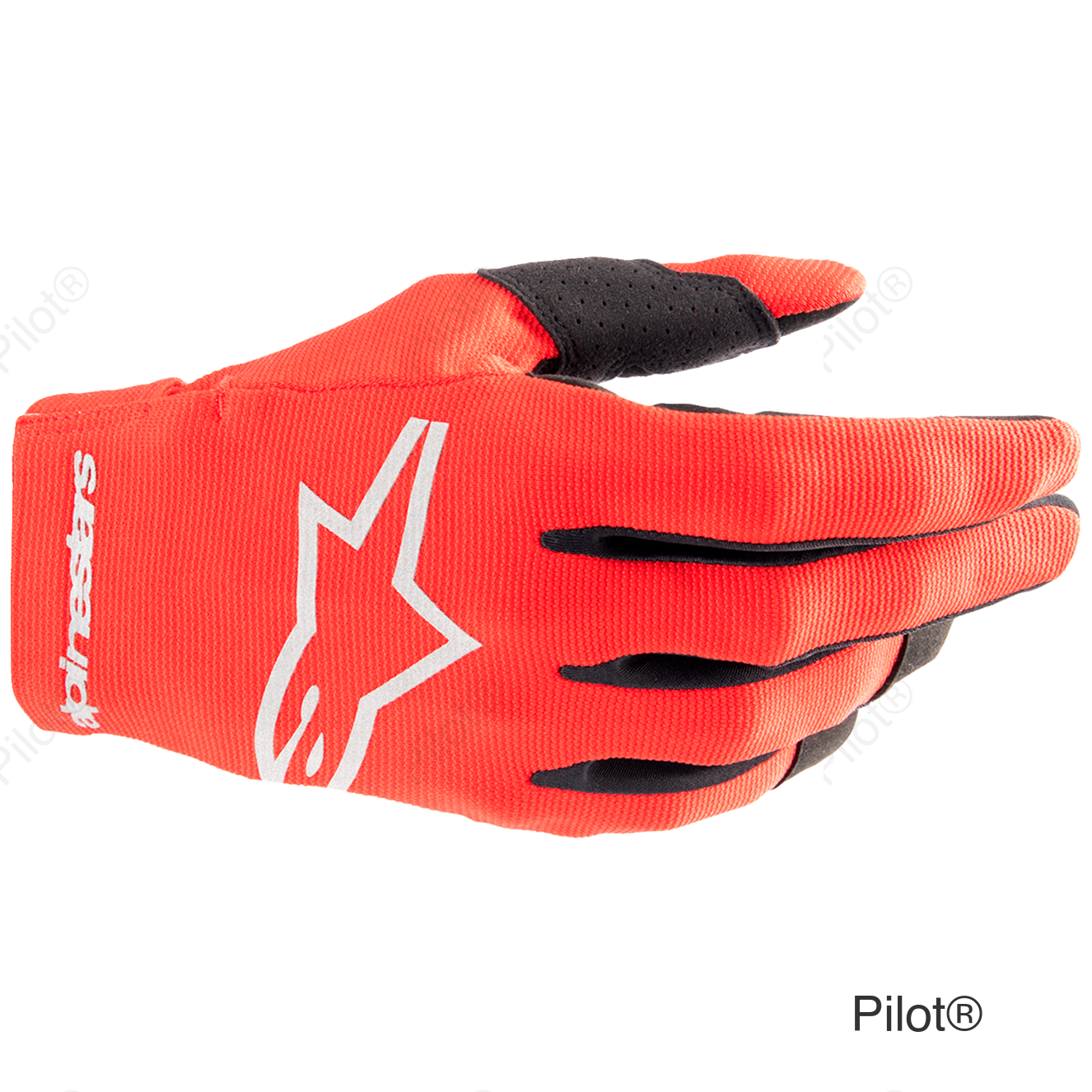 Youth Radar Gloves - Mars Red/Silver - Medium
