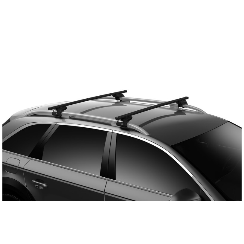 Thule 712500 Squarebar 150 - 60 Pair Black