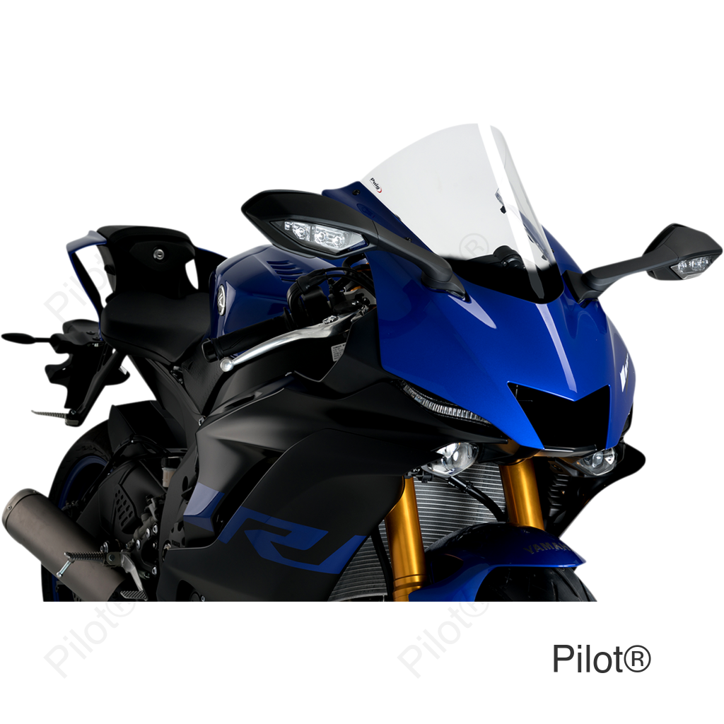 Race Windscreen - 14-1/2" - Smoke - YZF-R6