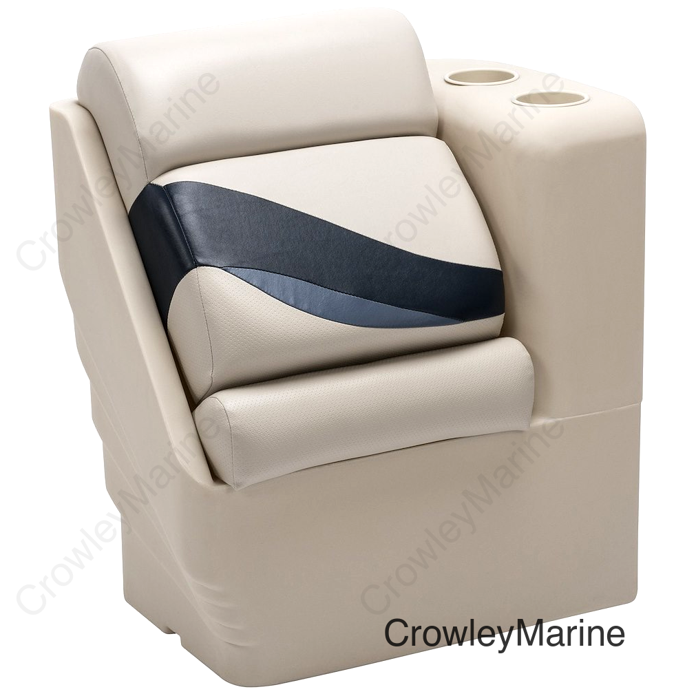 Lean Back Recliner - Right Radius w/ Base (BM13006R-986)