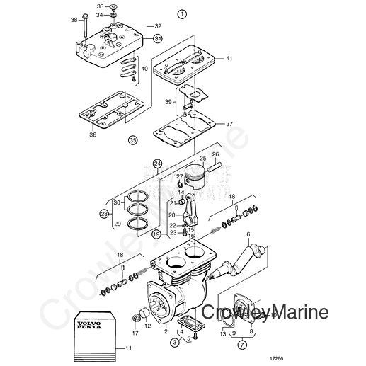 Nipple(V2) - Volvo Penta (1083943)