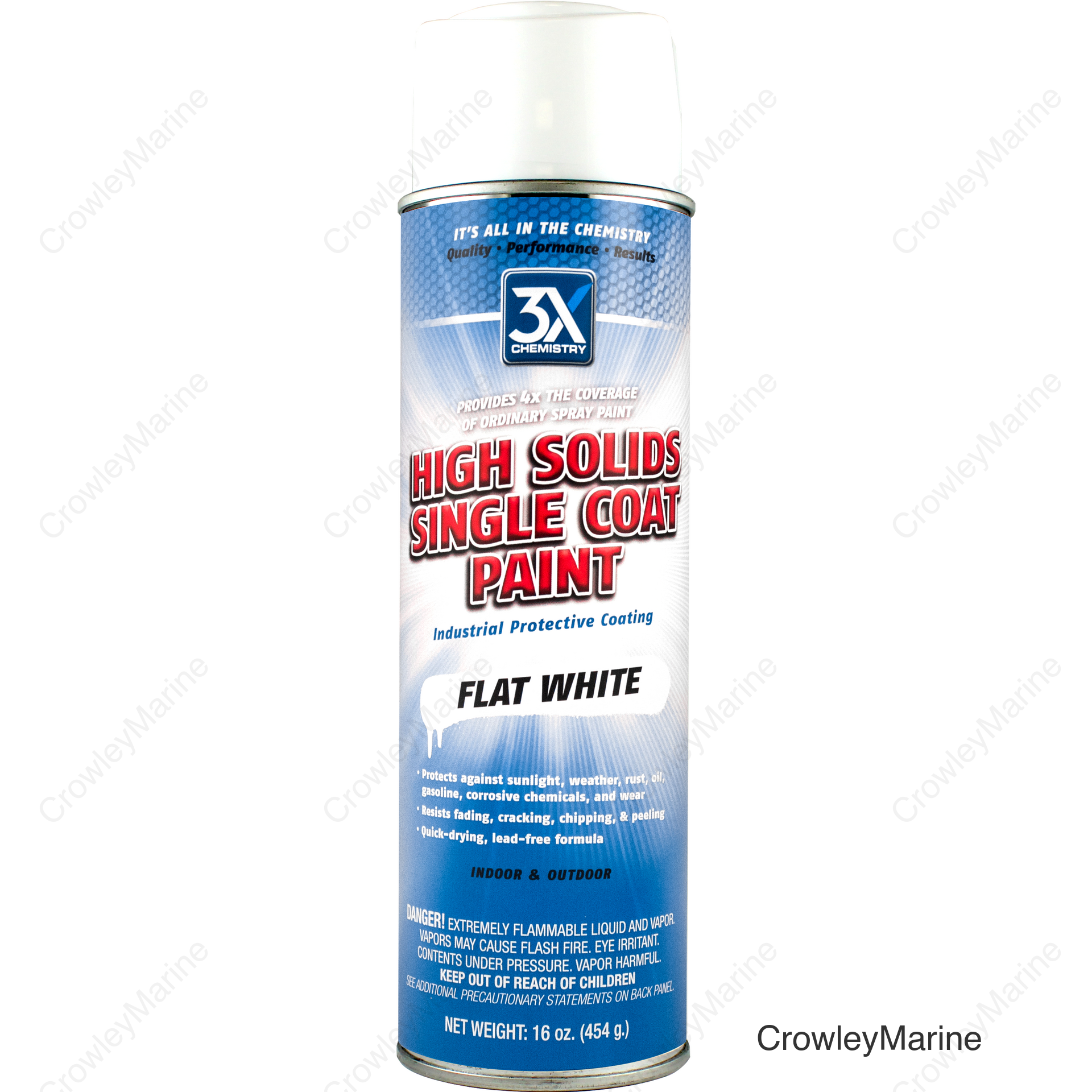 HIGH SOLIDS PAINT-FLAT WHITE