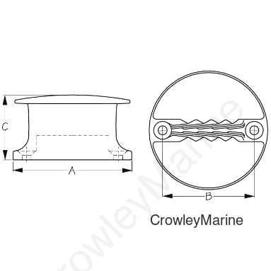 CL208 CLAM BOLLARD (002080)