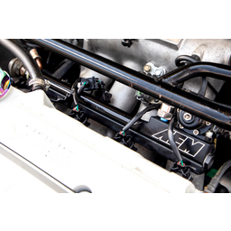 AEM 94-01 Integra Black Fuel Rail thumbnail-4