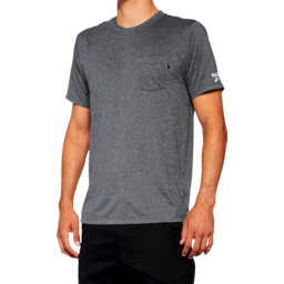 Mission Athletic T-Shirt - Charcoal - Medium thumbnail-0