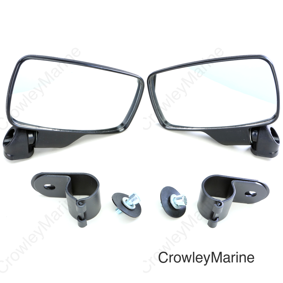 FOLDING SIDE MIRROR 1.75" ROLL CAGE