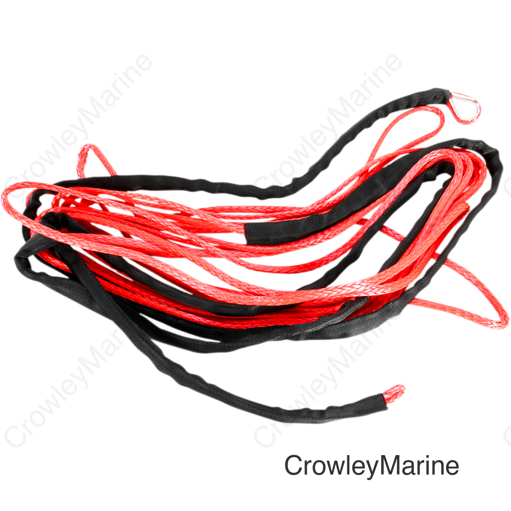 WINCH ROPE 1/4"X50' RED