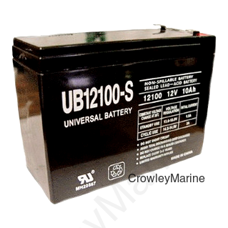12V Battery, 10 Amp/Hr Sealed (419295)