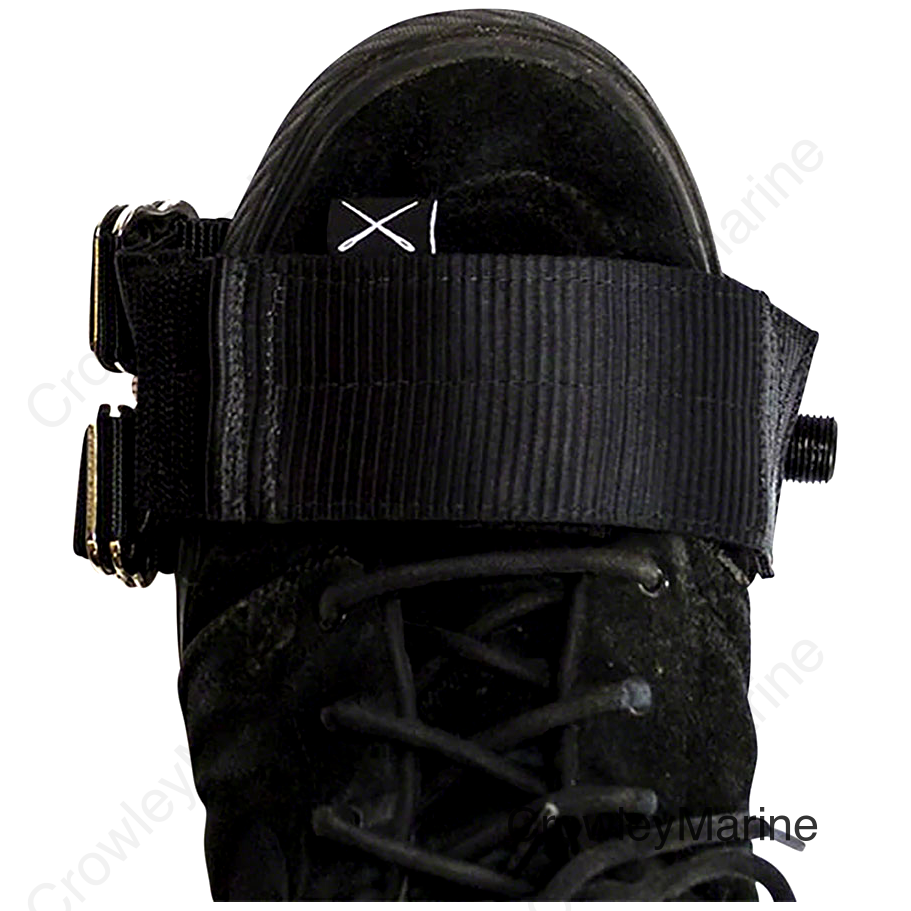 Restrap Horizontal Toe Straps - Black