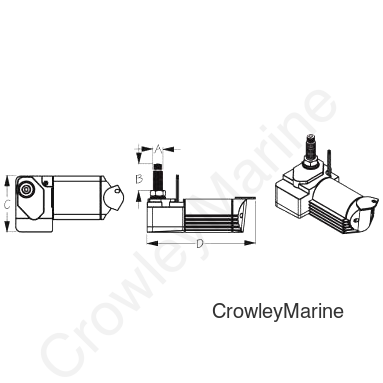 WATERPROOF WIPER MOTOR 3.5 80D