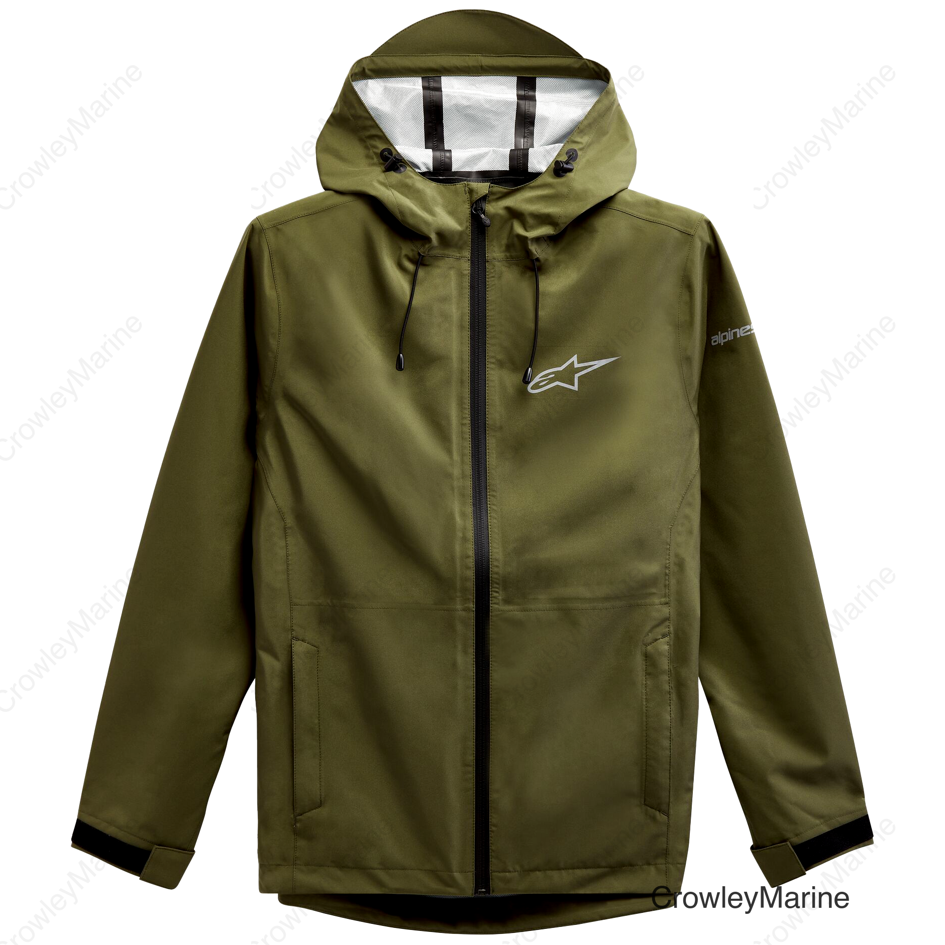 OMNI RAIN JACKET MILITARY GREEN MD