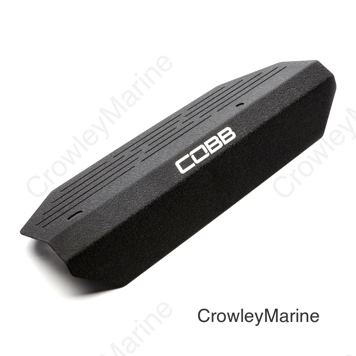 Cobb 08-18 Subaru WRX STI / 08-14 WRX Wrinkle Black Alternator Cover
