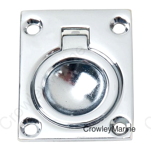 Chrome Plated Zinc Flush Ring Pull