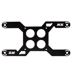Nitrous Express Carb Plate Solenoid Bracket for Dominator (4 Solenoid) thumbnail-1