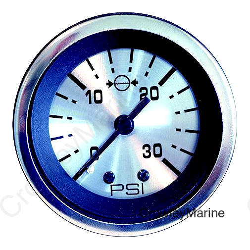 Sierra 63478P Sterling Series 2" Stainless Steel 8-18 VAC Voltmeter Gauge