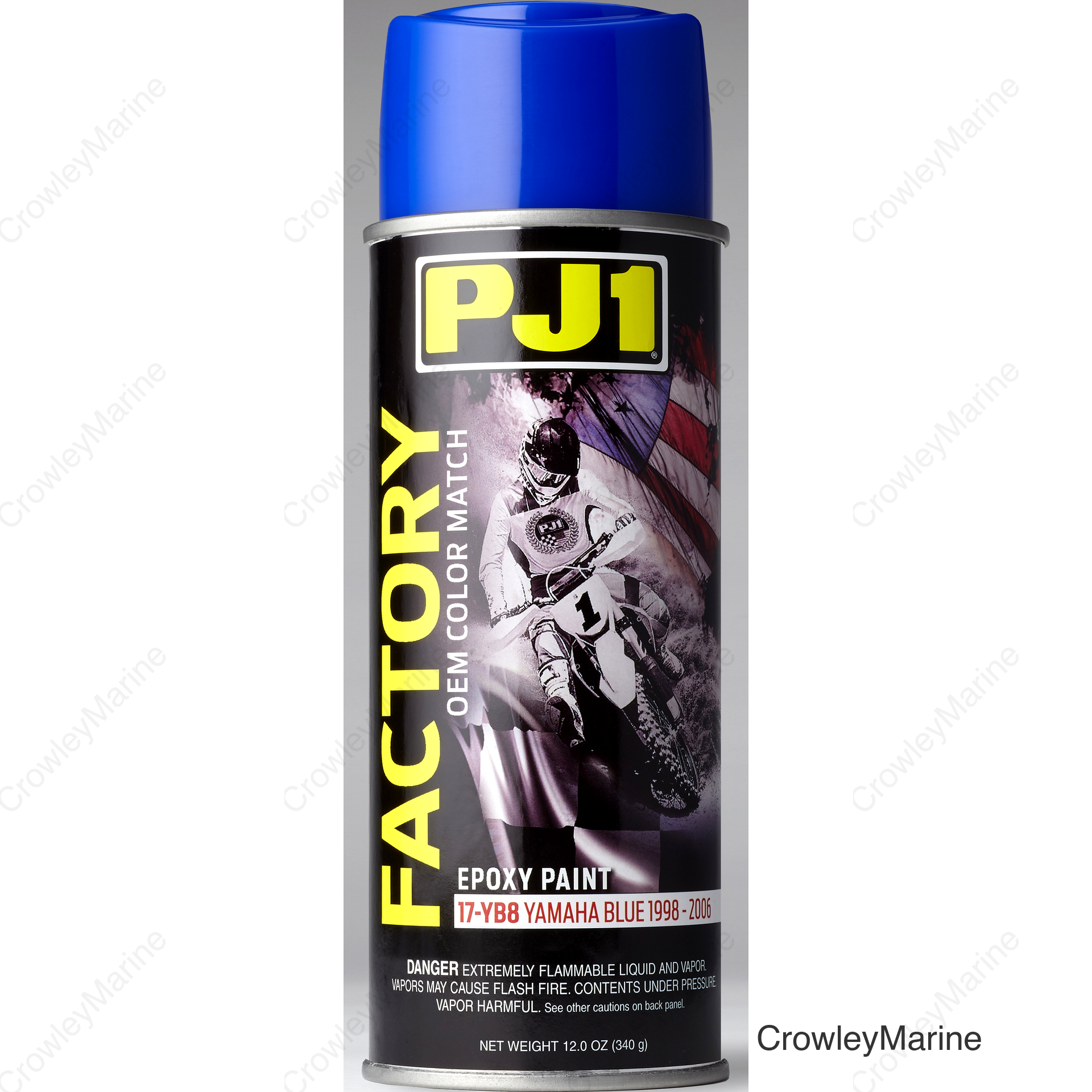 Factory Match Paint - Yamaha Blue '98-'06 - 12 oz. net wt. - Aerosol