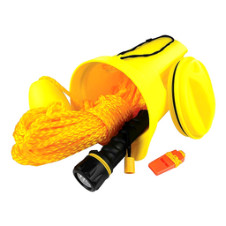 Seachoice Boat Bailer Safety Kit, Includes Flashlight, Whistle, 50 Ft. Line and Bailer thumbnail-5