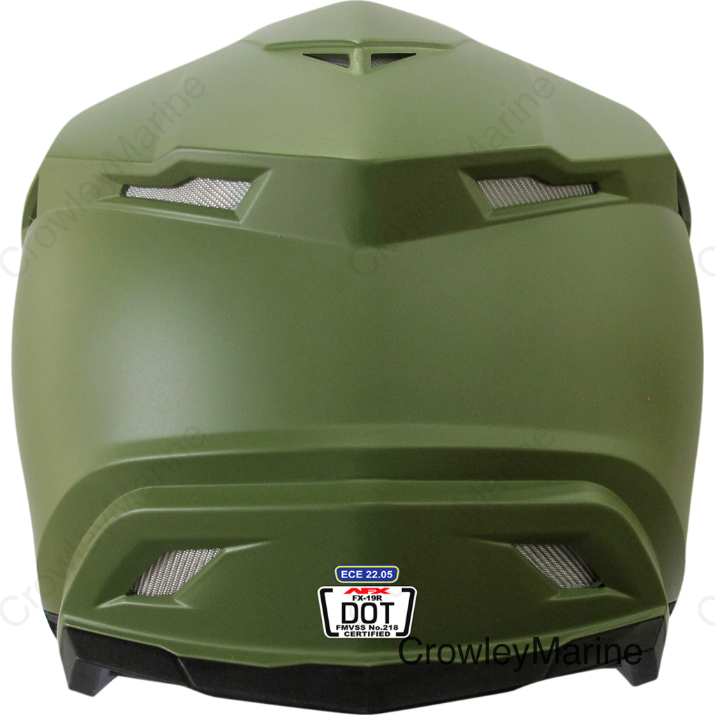FX-19R Helmet - Matte Olive - XL
