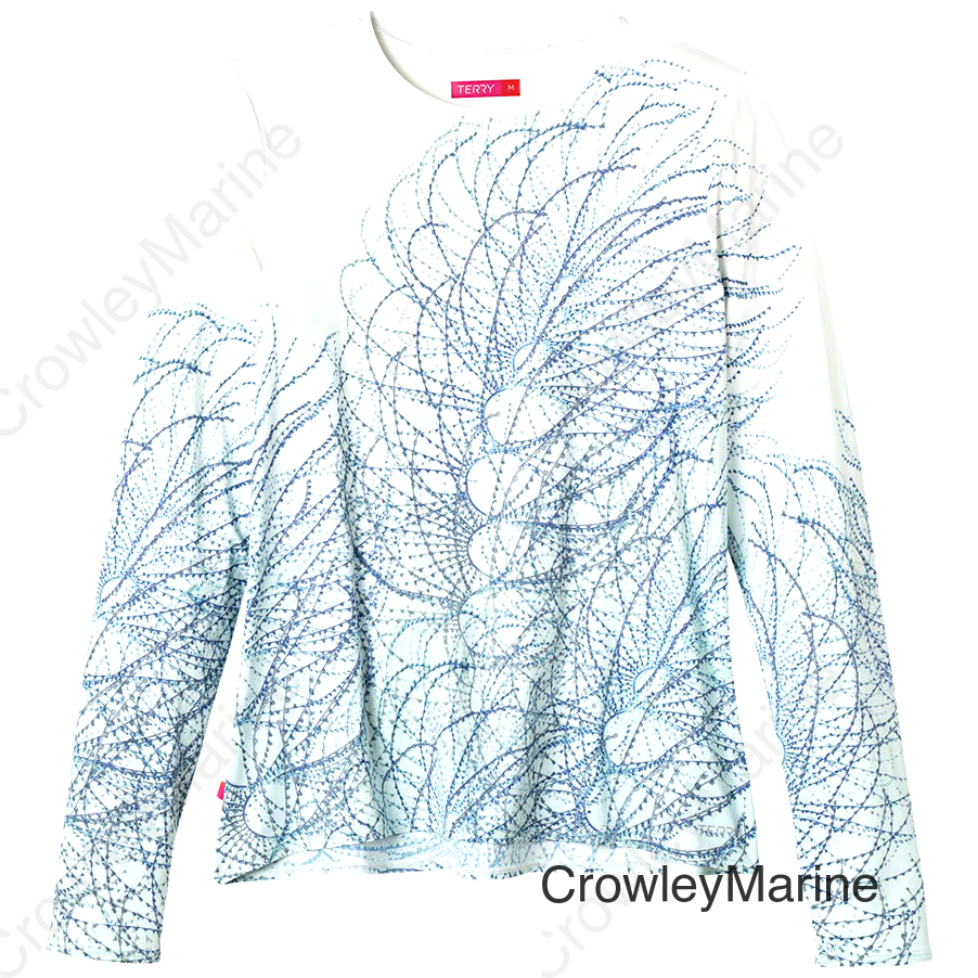 Terry Soleil Flow Long Sleeve Top - Oceanic X-Small