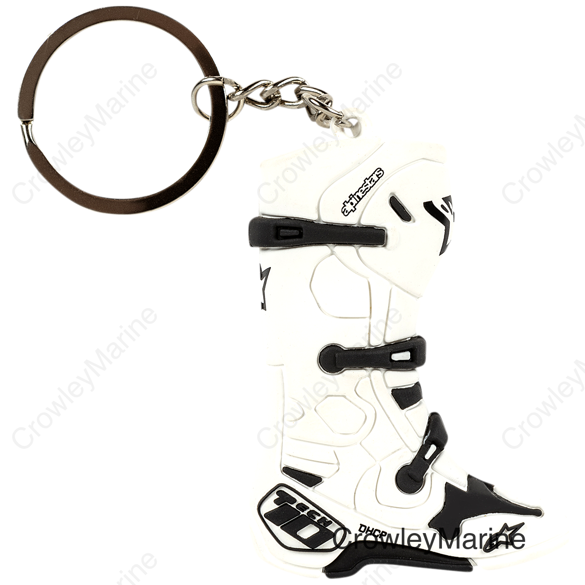 Key Fob - Tech 10 Boot - White