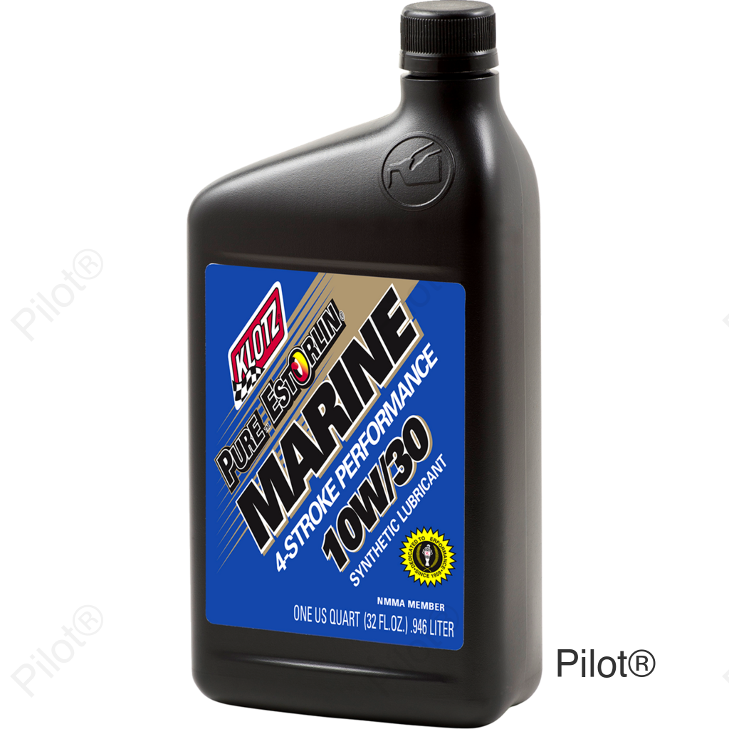 Marine 4-Stroke Engine Oil - 10W-30 - 1 U.S. quart