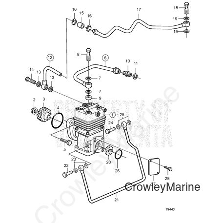 Water Pipe(V2) - Volvo Penta (20522574)