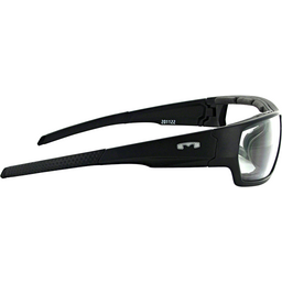 Mountain Shades Roscoe Safety Glasses - Matte Black Clear Lens