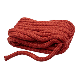 Seachoice Double-Braid Nylon Dock Line w/ Eye Splice, Pre-Shrunk, Heat Stabilized, 1/2 In. X 25 Ft., Red thumbnail-4