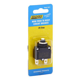 Seachoice Mini Push to Reset Circuit Breaker, 20 AMP thumbnail-4