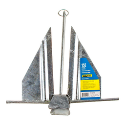 Seachoice Utility Anchor w/ Slip Ring, Size 15E, Galvanized Steel thumbnail-0