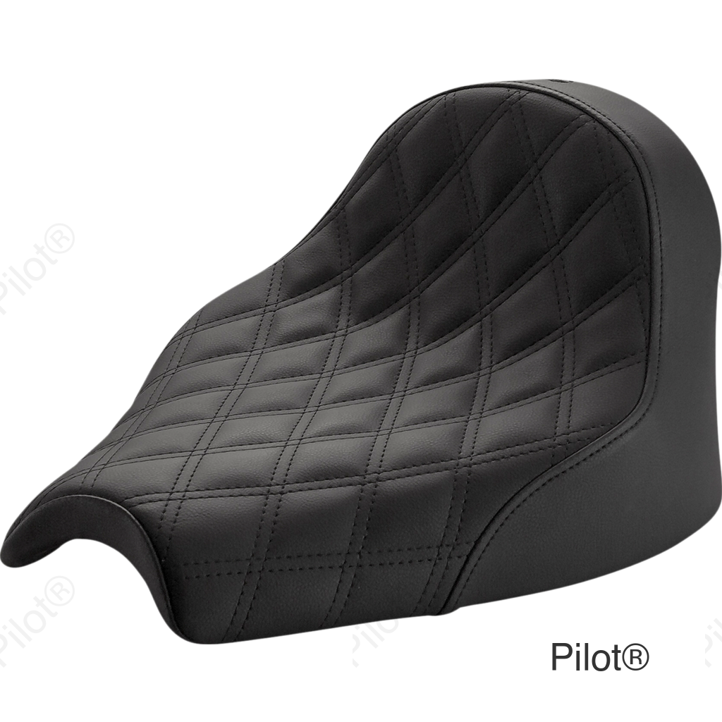 Seat - Renegade Solo - Lattice Stitched - Black