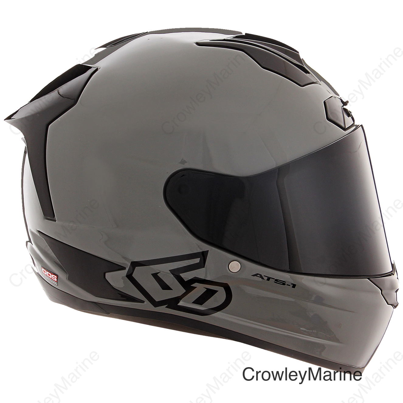 ATS-1R Helmet - Gloss Gray - Small