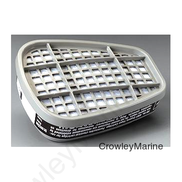 3M 6001 Organic Vapor Cartridge 2/Bag