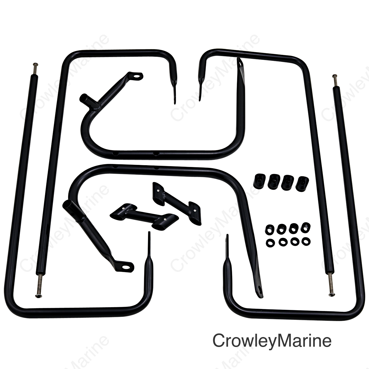 RAIL S/B BLK FLT 97-08
