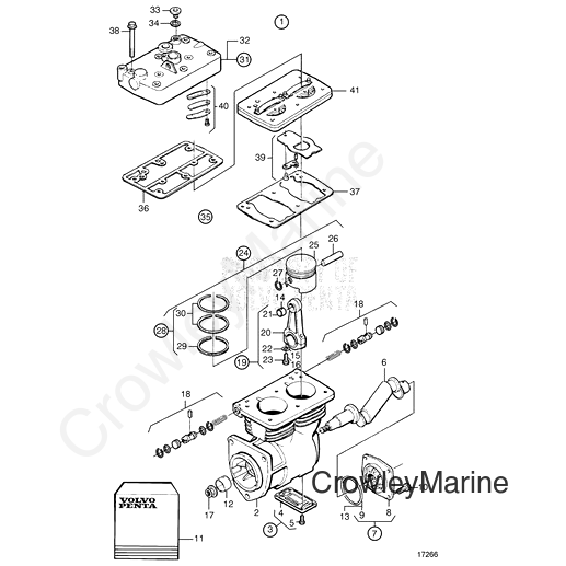 Nipple(V2) - Volvo Penta (1083943)