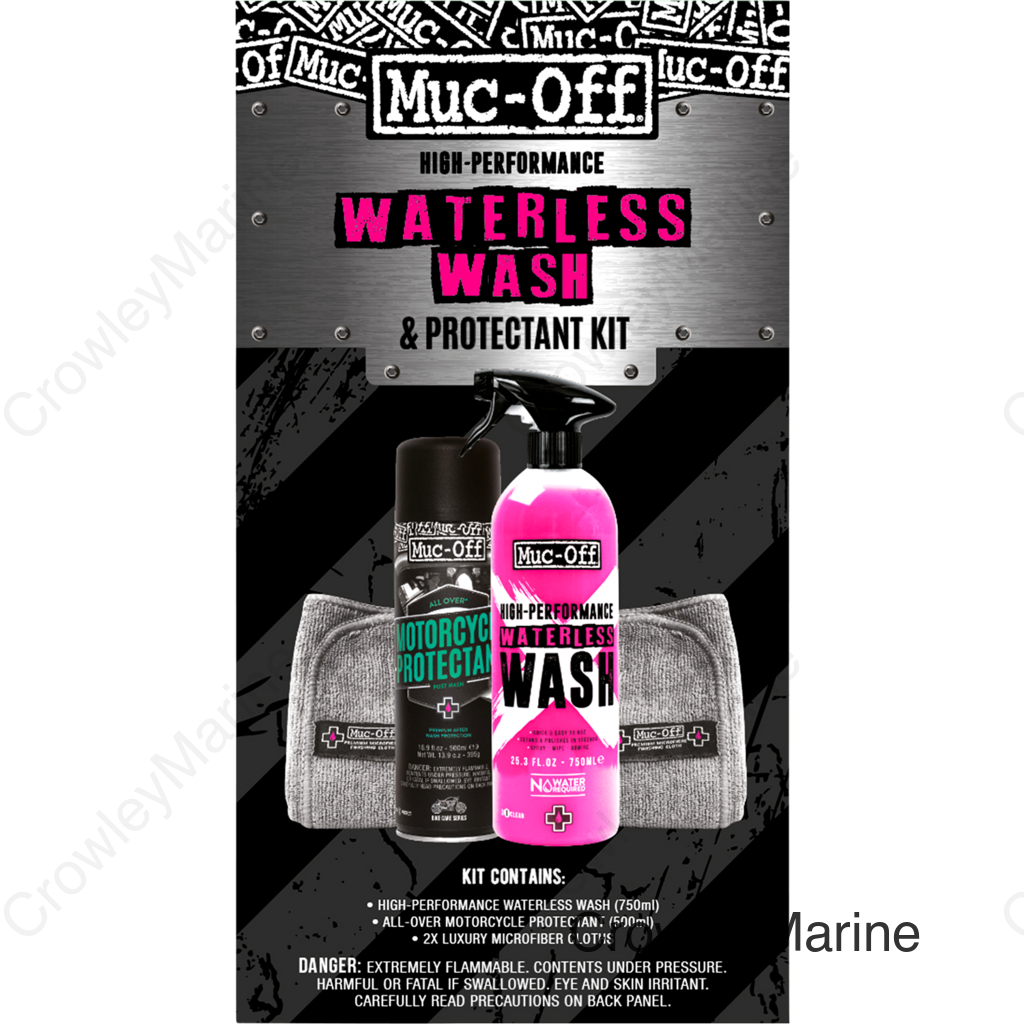 Motorcycle Waterless Wash & Protectant Kit