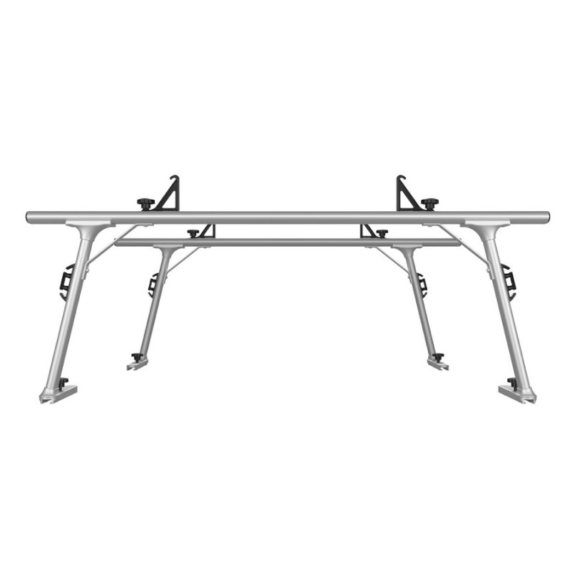 Thule TracRac SR Sliding Overhead Truck Rack - Full Size (RACK ONLY/Req. SR Base Rails) - Silver