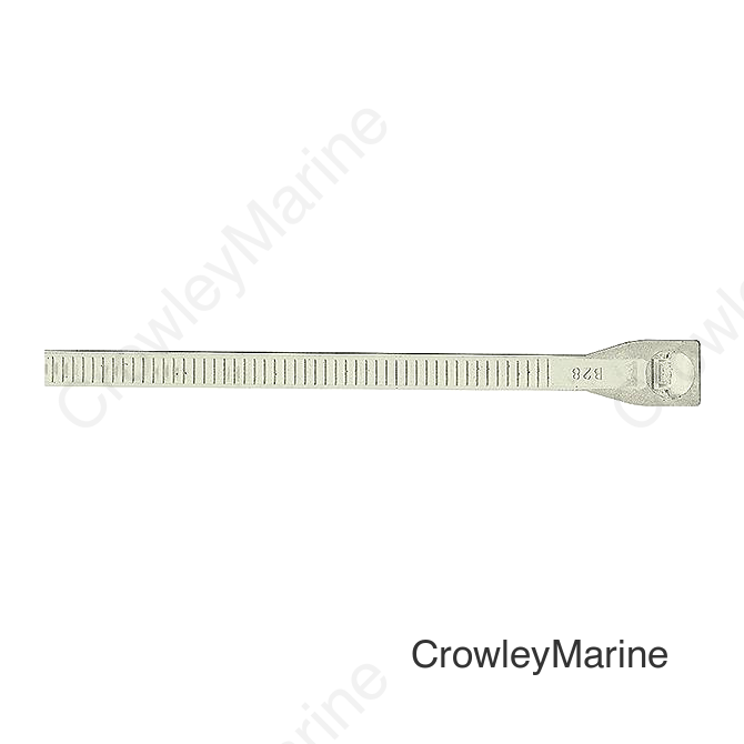 11" Nylon Standard Cable Tie, 25 Pcs. Natural