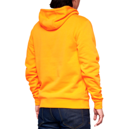 BB33 Pullover Kangaroo Pocket Hoodie - Orange - Small thumbnail-3