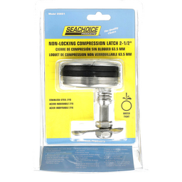 Seachoice Non-Locking Grand Compression Latch, 316 Stainless Steel, Square 2-1/2 in., Watertight thumbnail-2